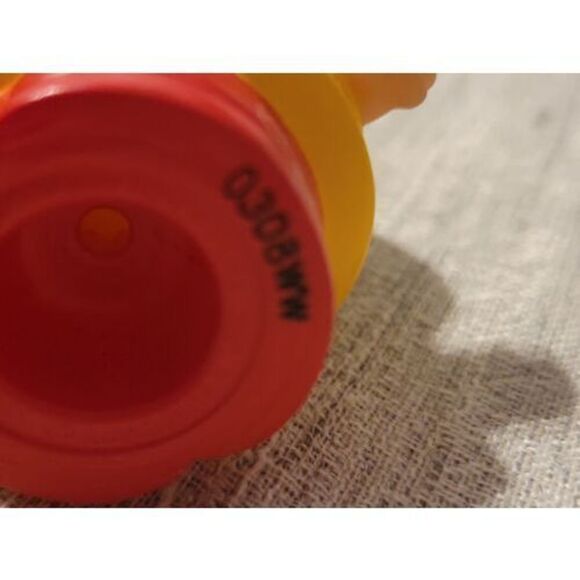 Fisher Price Little People Lot of 2 School Crossing Guard Girl Yellow Raincoat - Picture 9 of 10